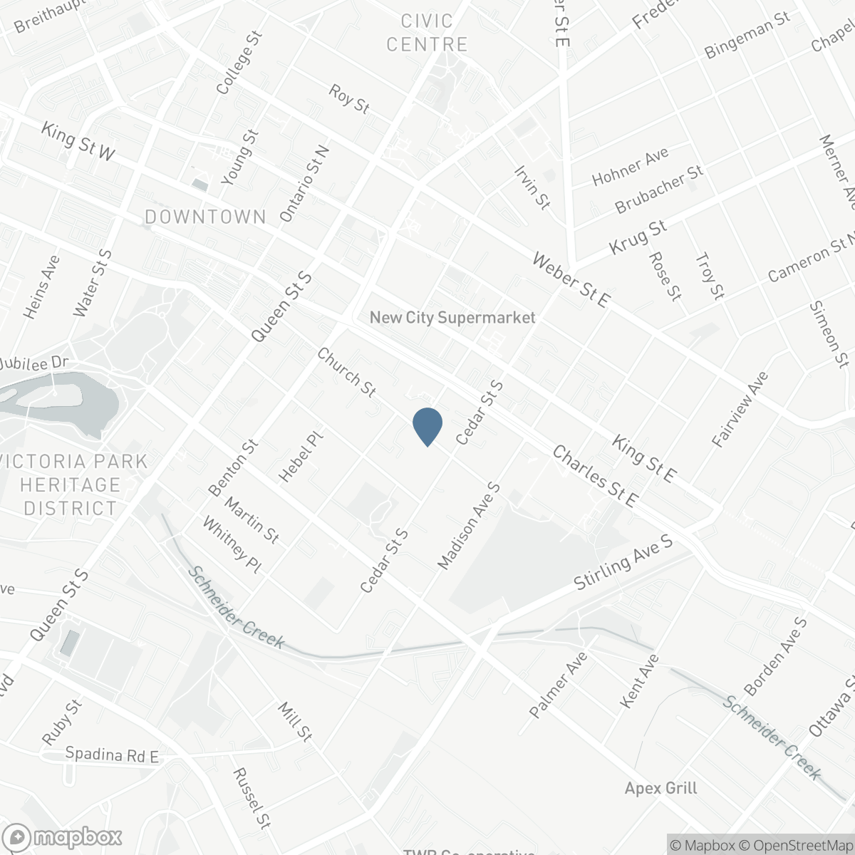 114 CHURCH Street, Kitchener, Ontario N2G 2S4